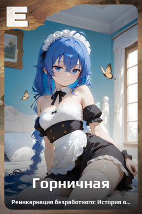 Карточка персонажа Горничная