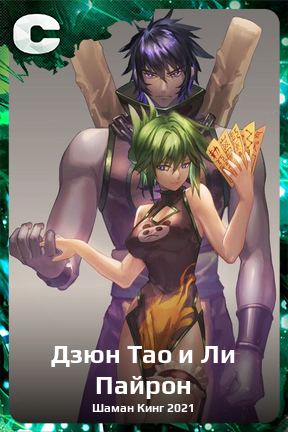 Карточка персонажа Дзюн Тао и Ли Пайрон