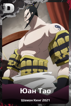 Карточка персонажа Юан Тао