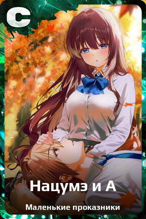Карточка персонажа Нацумэ и А