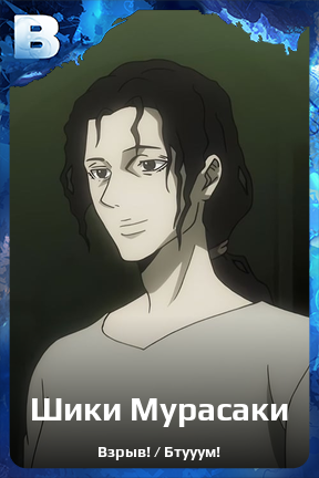 Карточка персонажа Шики Мурасаки
