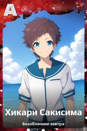 Карточка персонажа Хикари Сакисима