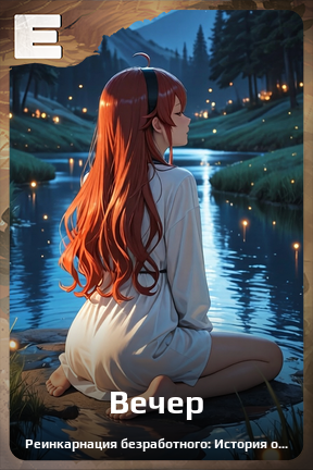 Карточка персонажа Вечер