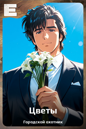 Карточка персонажа Цветы