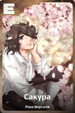 Карточка персонажа Сакура