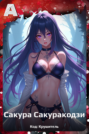 Карточка персонажа Сакура Сакуракодзи