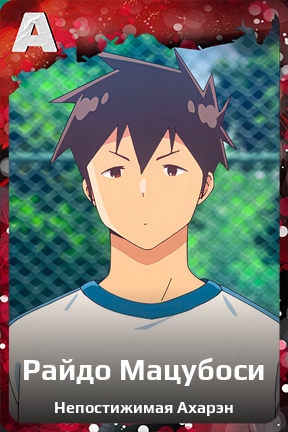 Карточка персонажа Райдо Мацубоси