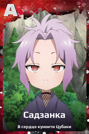 Карточка персонажа Садзанка