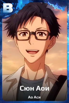 Карточка персонажа Сюн Аои