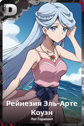 Карточка персонажа Рейнезия Эль-Арте Коуэн