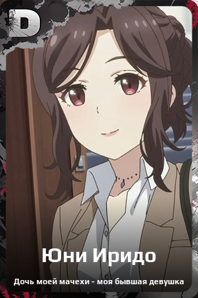 Карточка персонажа Юни Иридо