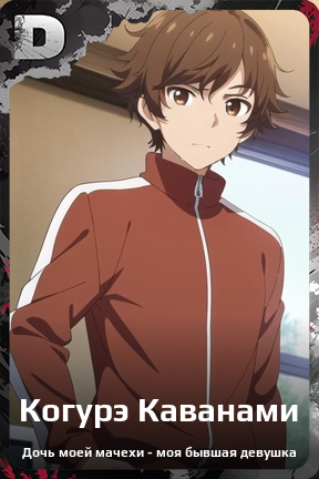 Карточка персонажа Когурэ Каванами