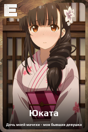 Карточка персонажа Юката