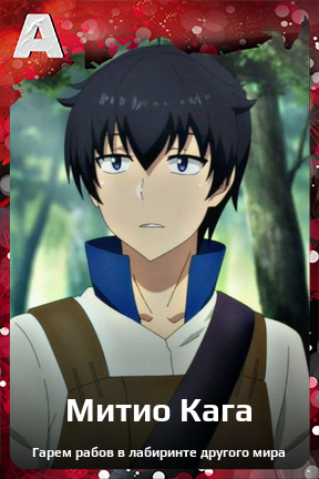 Карточка персонажа Митио Кага