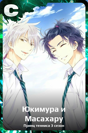 Карточка персонажа Юкимура и Масахару