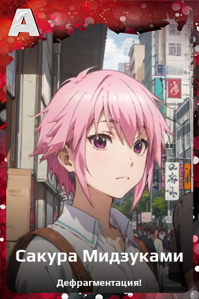 Карточка персонажа Сакура Мидзуками