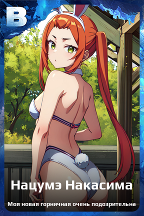 Карточка персонажа Нацумэ Накасима