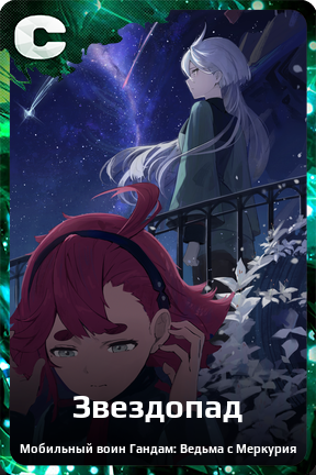 Карточка персонажа Звездопад