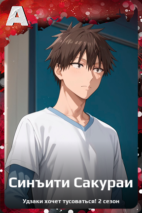 Карточка персонажа Синъити Сакураи