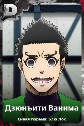 Карточка персонажа Дзюнъити Ванима