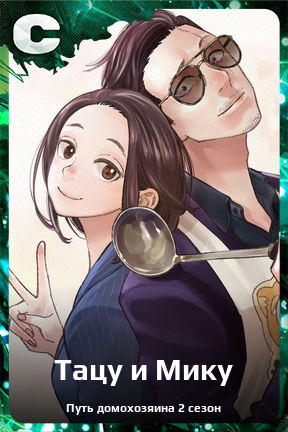 Карточка персонажа Тацу и Мику