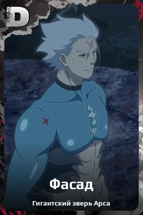 Карточка персонажа Фасад