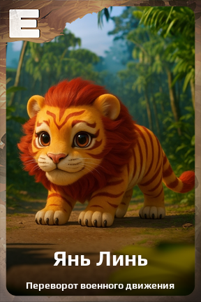 Карточка персонажа Янь Линь