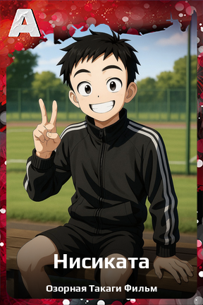 Карточка персонажа Нисиката