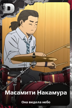 Карточка персонажа Масамити Накамура