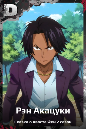 Карточка персонажа Рэн Акацуки