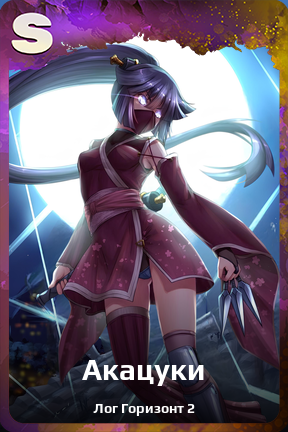Карточка персонажа Акацуки