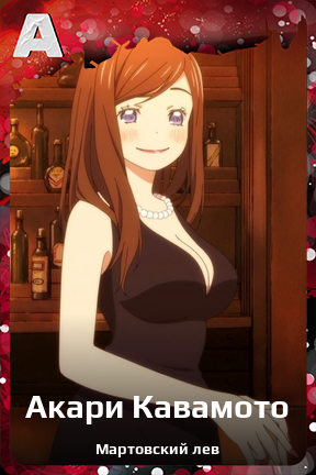 Карточка персонажа Акари Кавамото