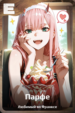 Карточка персонажа Парфе