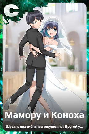 Карточка персонажа Мамору и Коноха