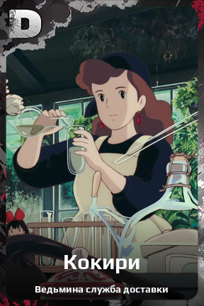 Карточка персонажа Кокири