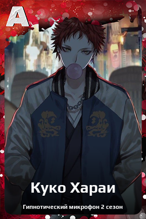 Карточка персонажа Куко Хараи