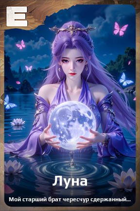 Карточка персонажа Луна