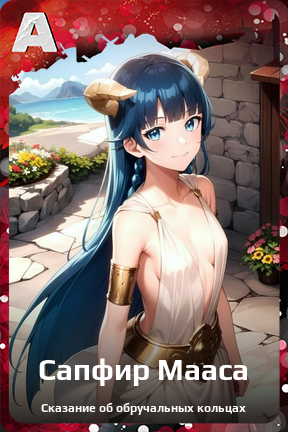 Карточка персонажа Сапфир Мааса