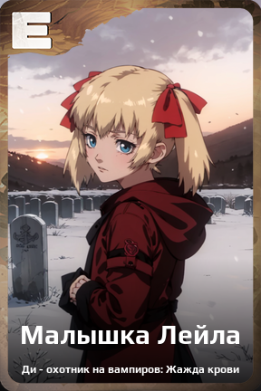 Карточка персонажа Малышка Лейла