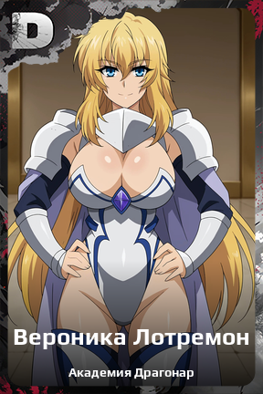 Карточка персонажа Вероника Лотремон