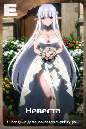 Карточка персонажа Невеста