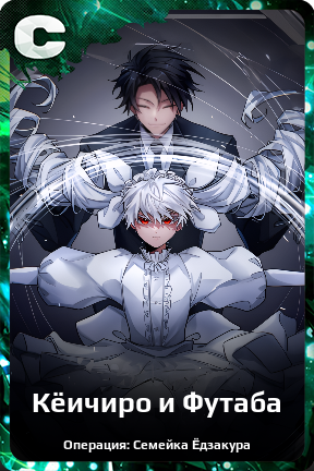 Карточка персонажа Кёичиро и Футаба