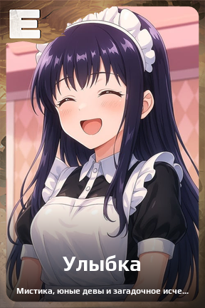 Карточка персонажа Улыбка