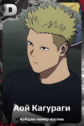 Карточка персонажа Аой Кагураги