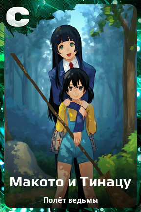 Карточка персонажа Макото и Тинацу