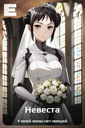Карточка персонажа Невеста