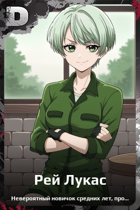 Карточка персонажа Рей Лукас