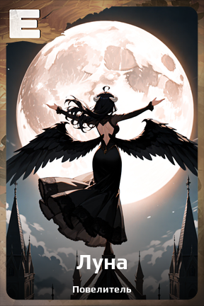 Карточка персонажа Луна