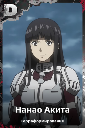 Карточка персонажа Нанао Акита