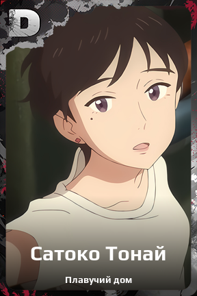 Карточка персонажа Сатоко Тонай